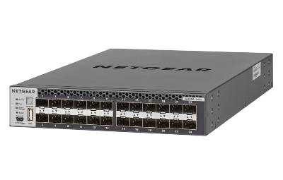 M4300-24XF(XSM4324FS) 24xSFP+ 10G L3スイッチ M4300-24XF (XSM4324FS) | 24x10G Stackable Managed Switch